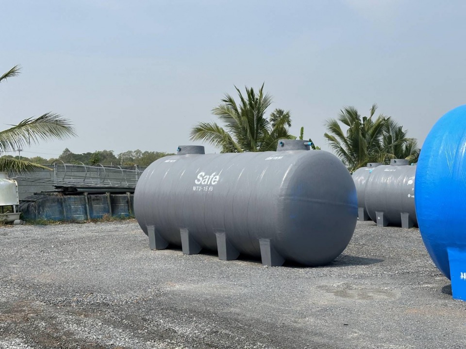 โรงงานผลิตถังบำบัดทรงแคปซูล